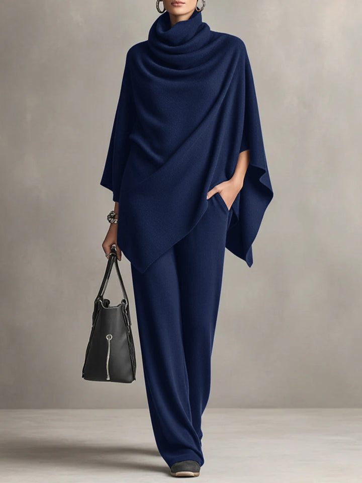 Serena™ | Elegant Drape Two-Piece Set