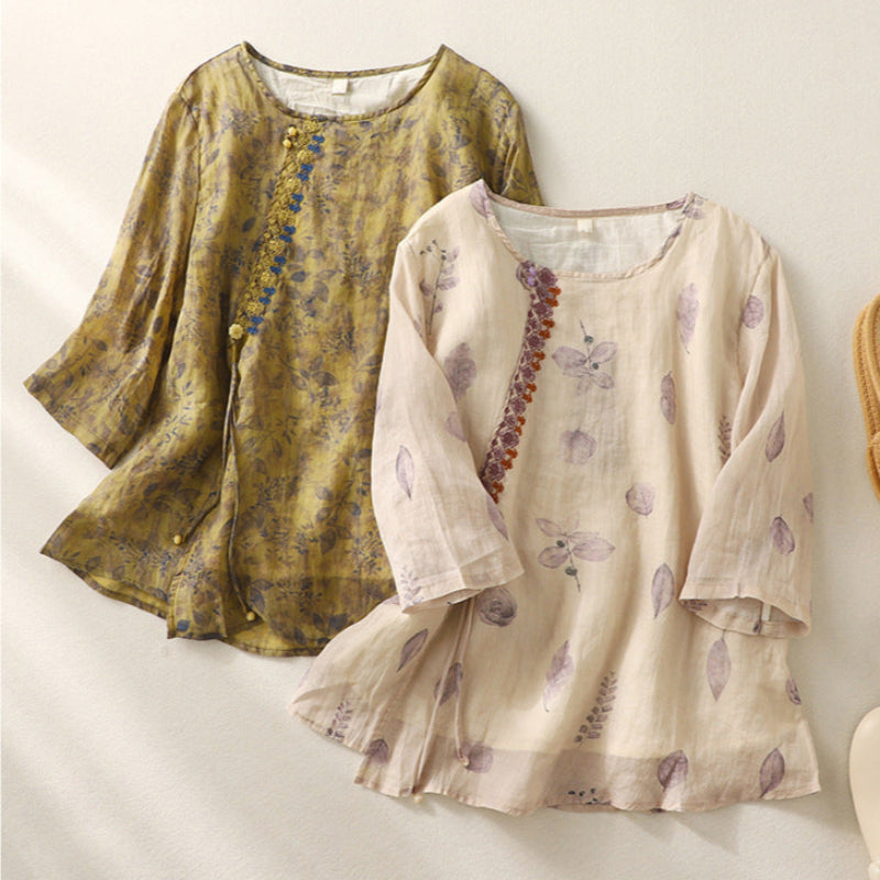 Noelle™ | Floral Relaxed Blouse