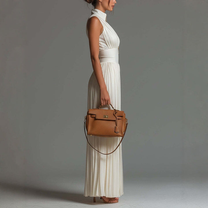Sylvie | White Chiffon Wide Leg Jumpsuit