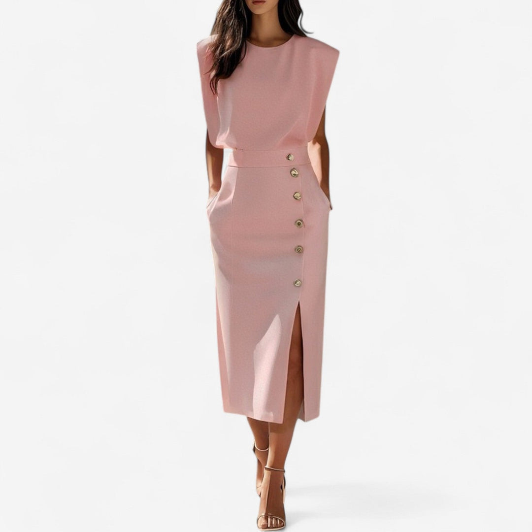 Stéphanie™ Chic Structured Jumpsuit