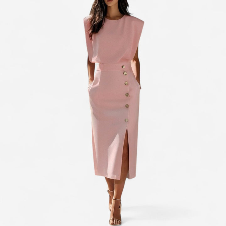 Stéphanie™ Chic Structured Jumpsuit