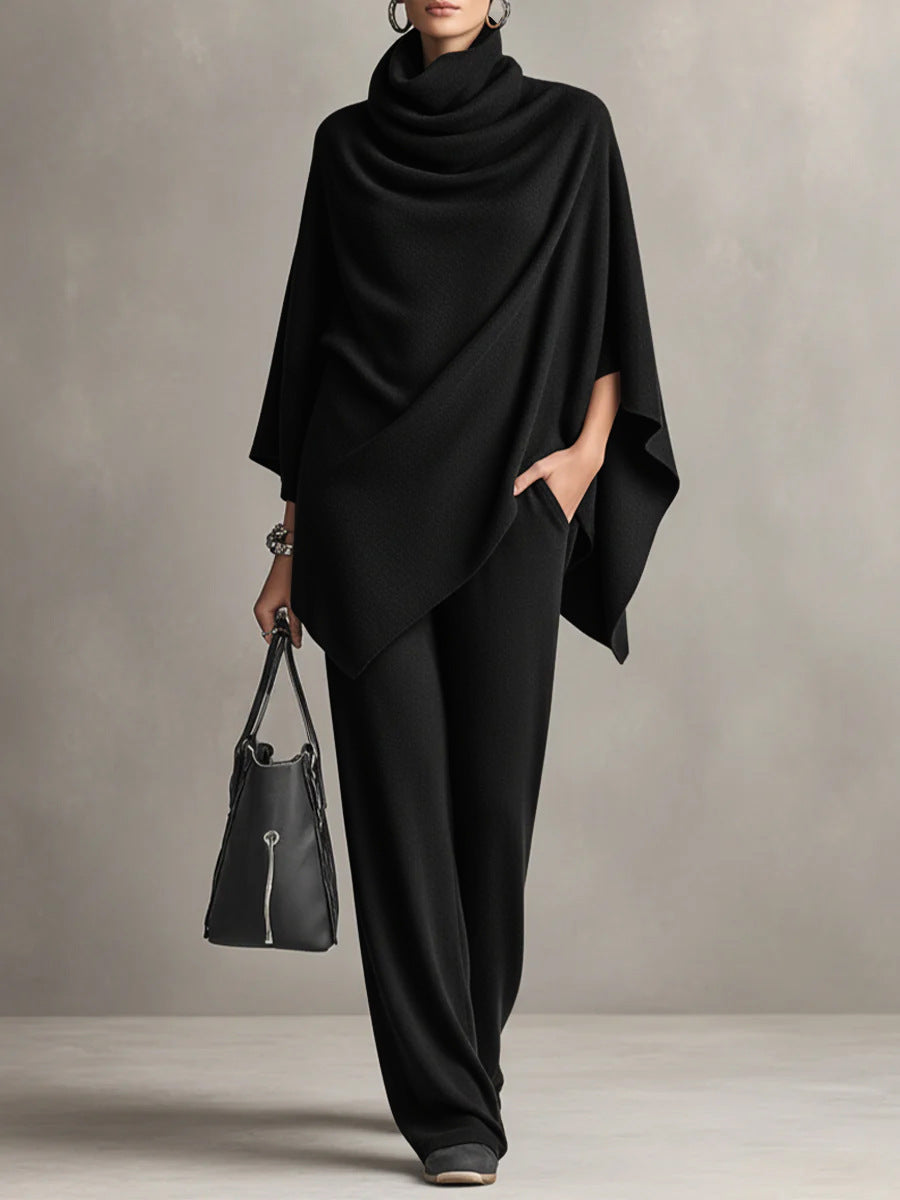 Serena™ | Elegant Drape Two-Piece Set