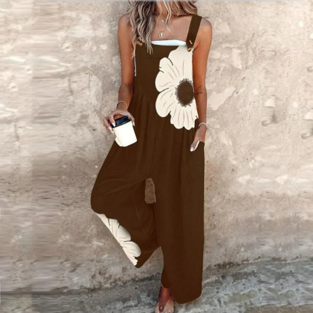 Laura™ - ELEGANT JUMPSUIT WITH DECONSTRUCTED CUT
