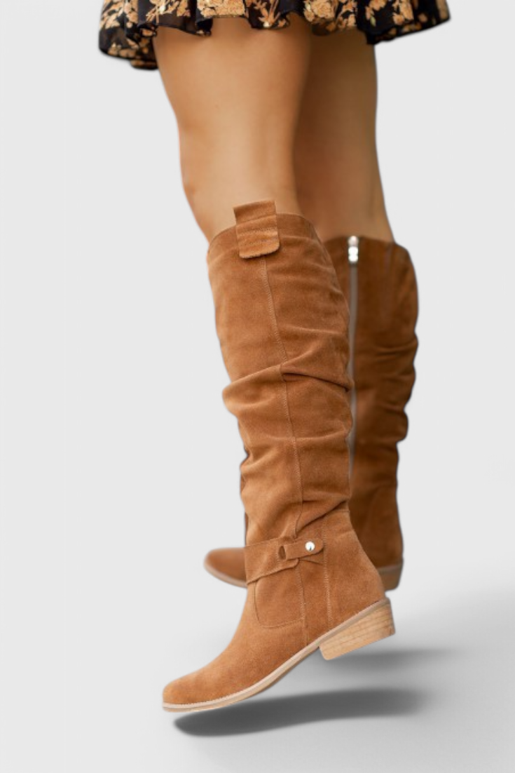 Celine™ | Retro-Inspired High Boots