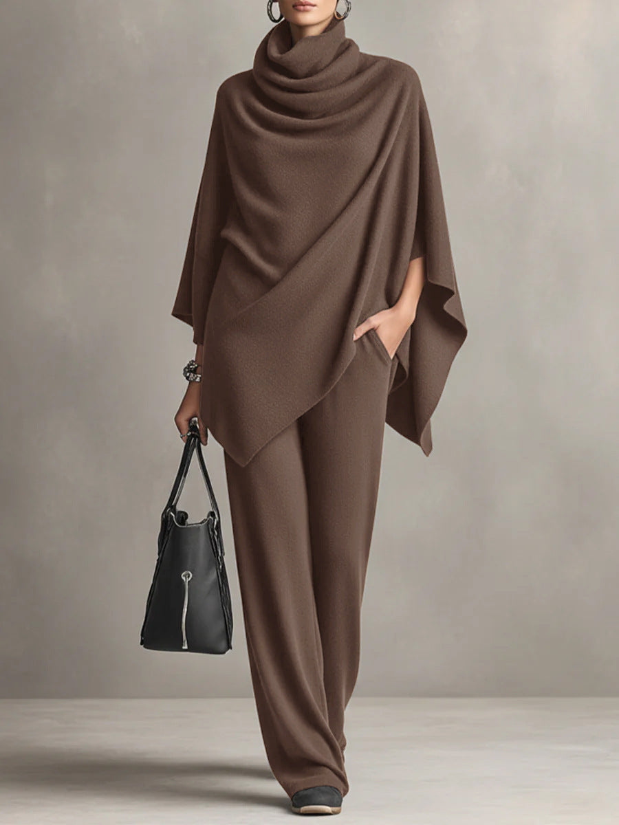 Serena™ | Elegant Drape Two-Piece Set