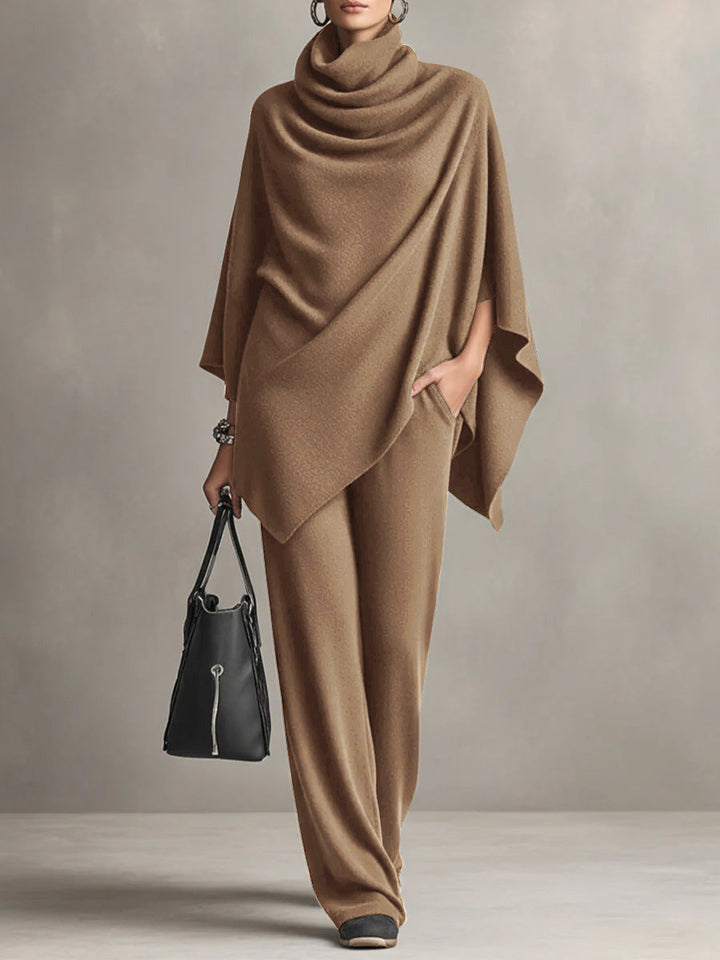 Serena™ | Elegant Drape Two-Piece Set