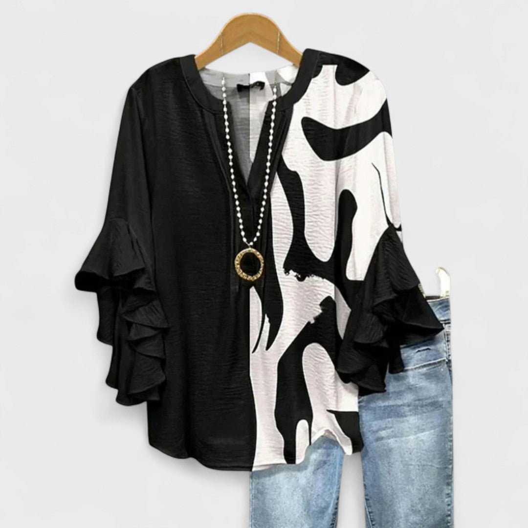 Stella | Airy Floral Day Blouse