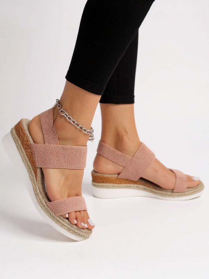 Aria | Cushioned Platform Sandals