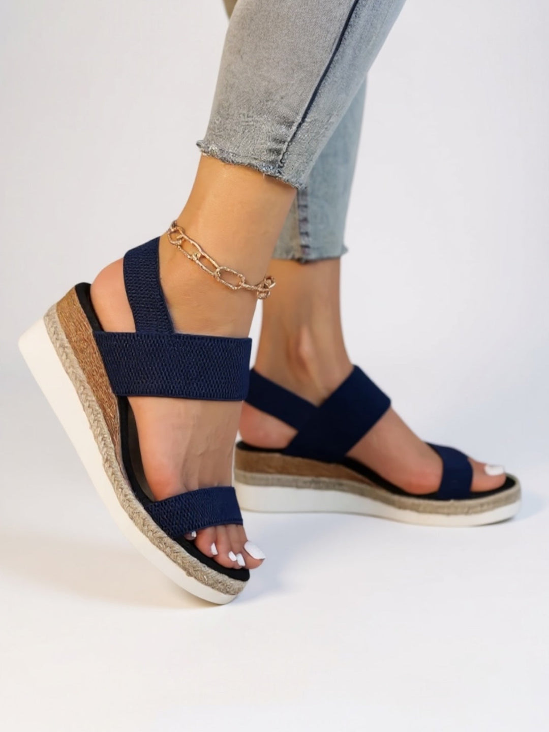 Aria | Cushioned Platform Sandals