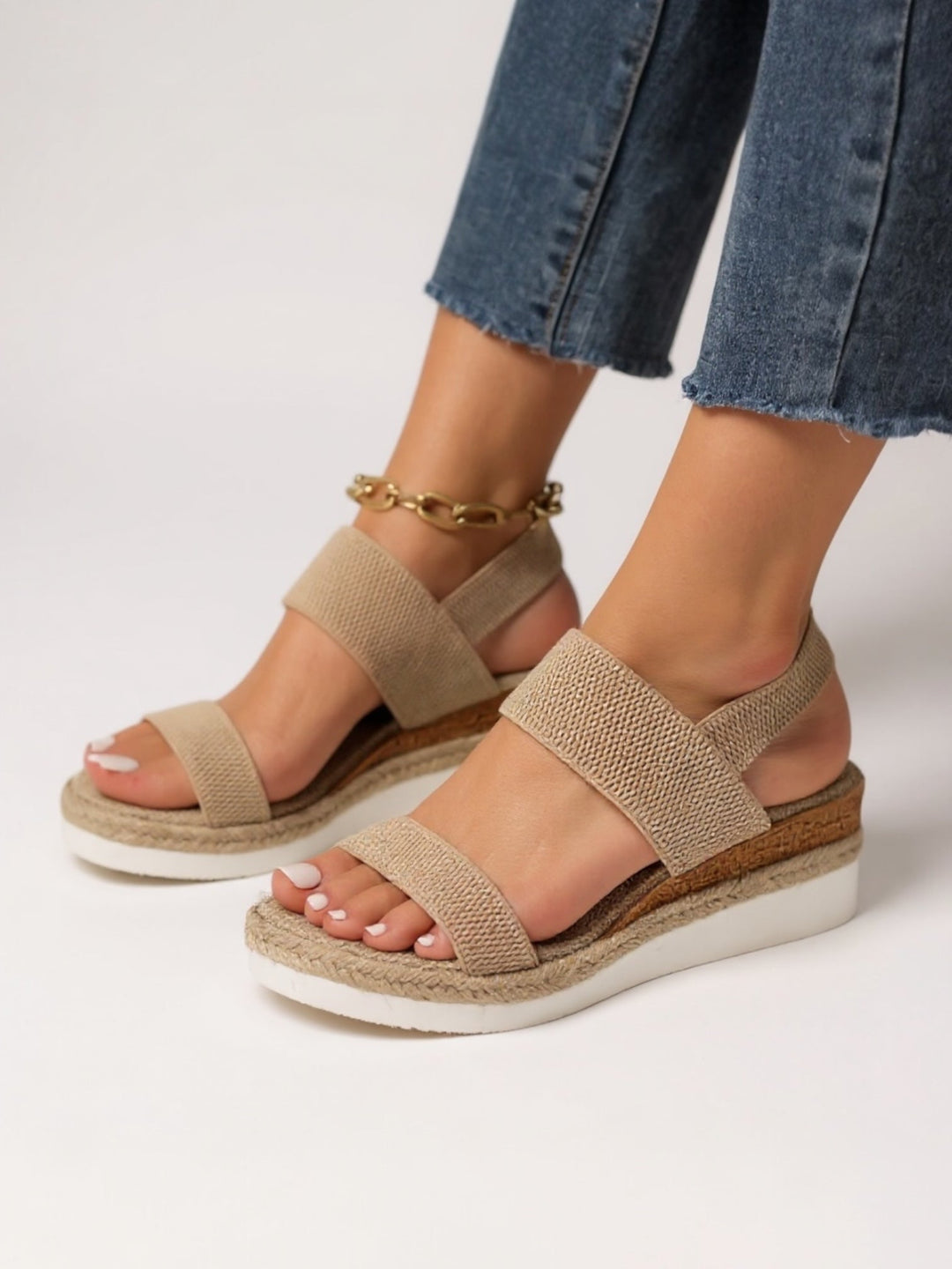 Aria | Cushioned Platform Sandals