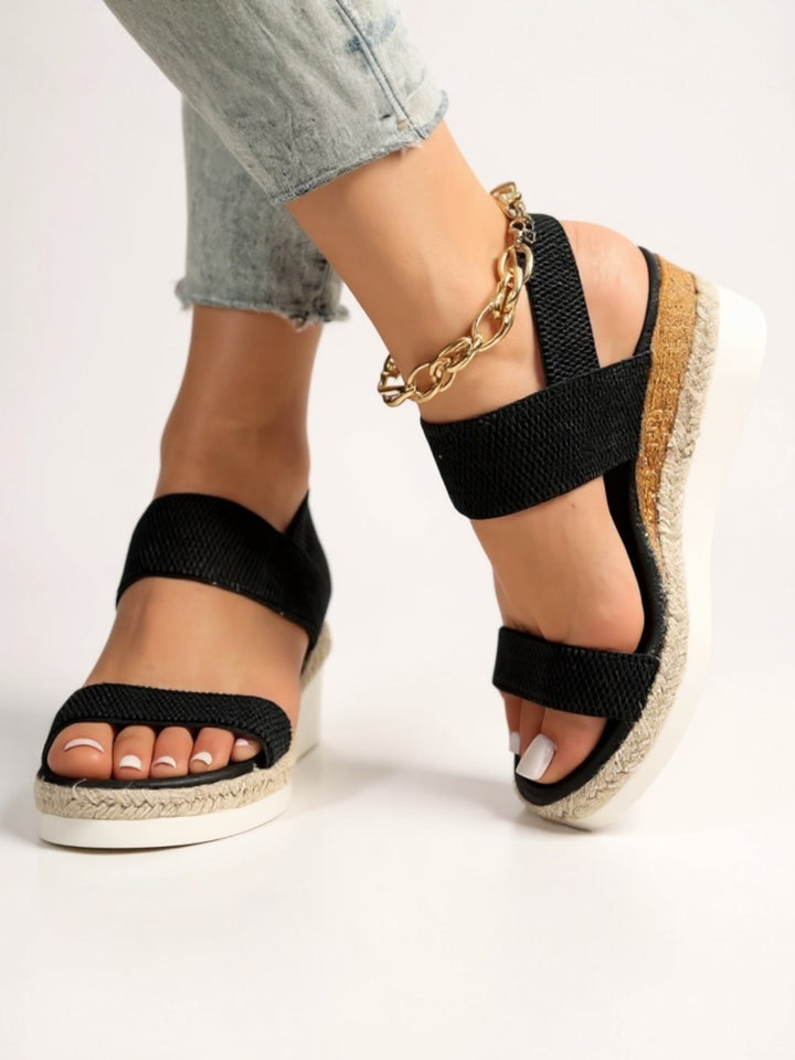 Aria | Cushioned Platform Sandals