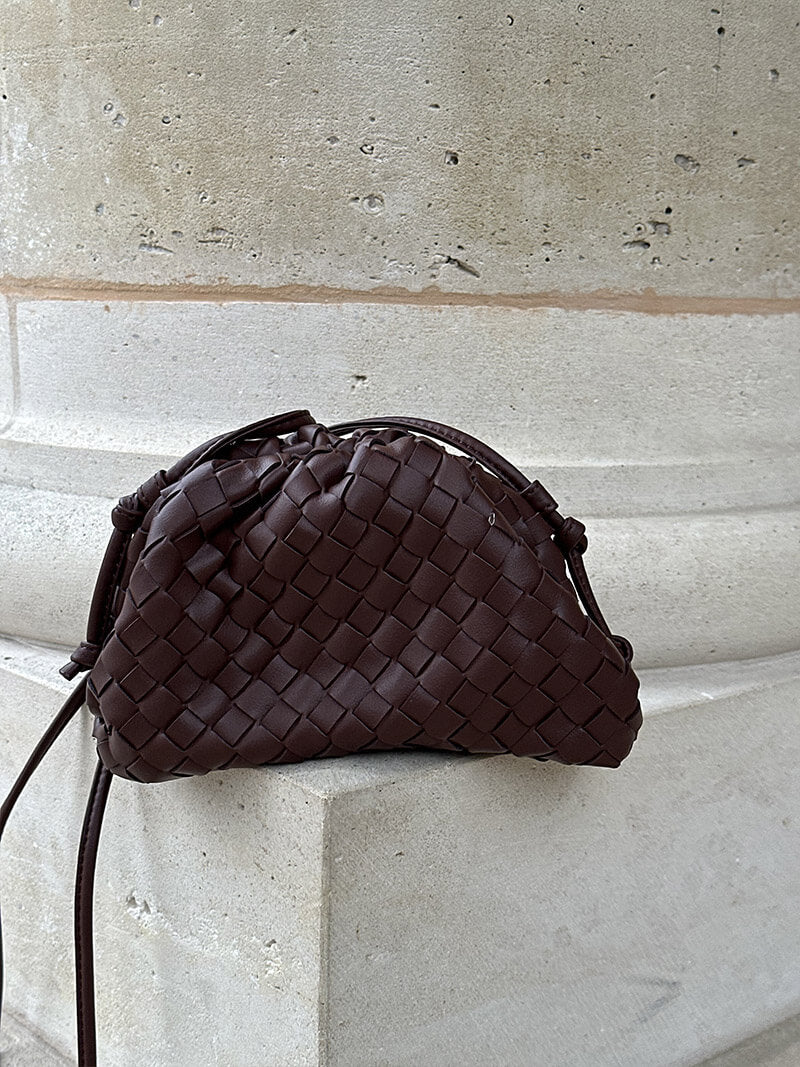 Rachel | Faux Leather Bucket Bag