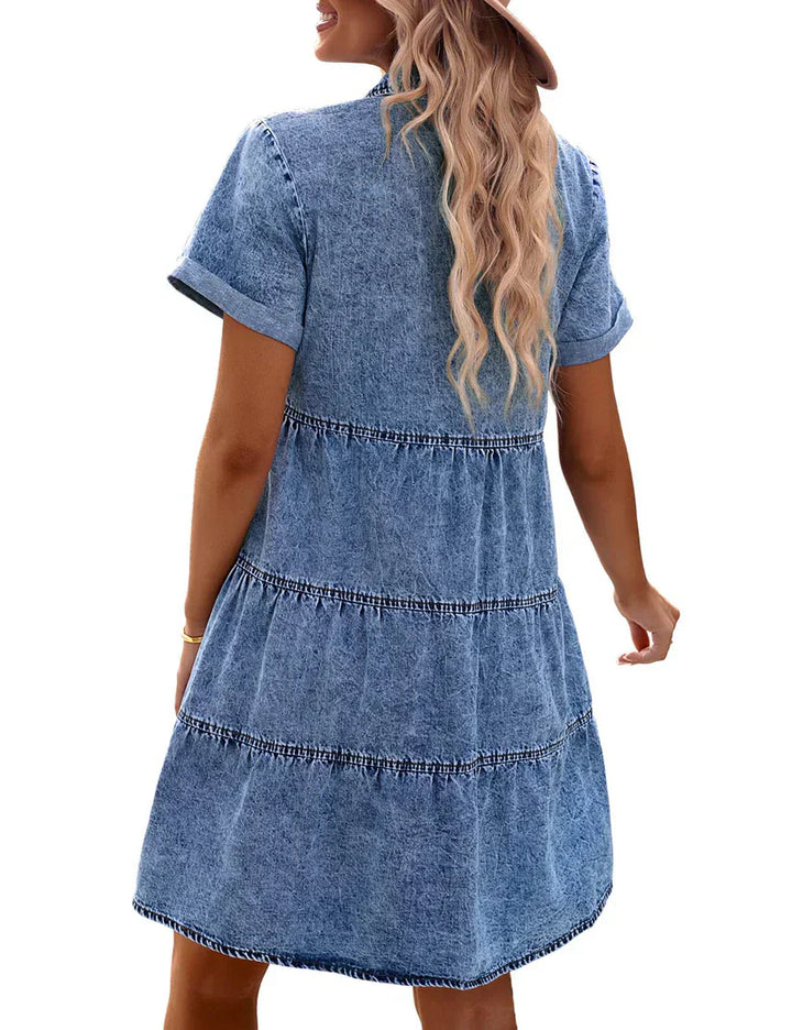 Juana | Denim Shirt Dress