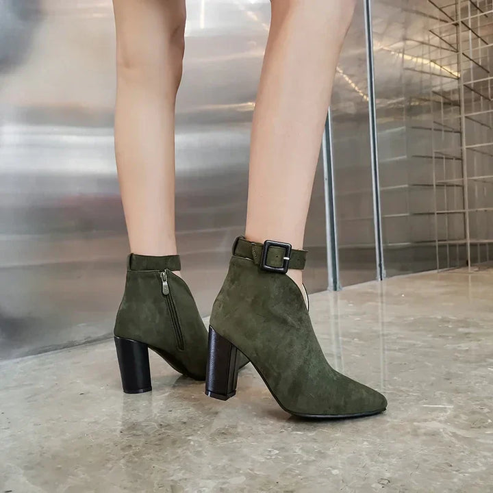 Eloise | Buckle Ankle Boots