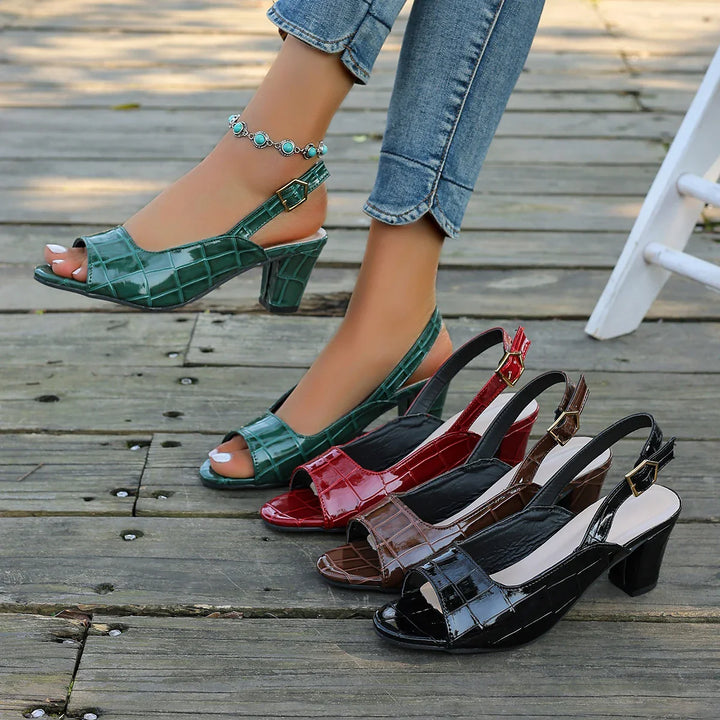 Chiara | Refined Ankle Strap Sandals