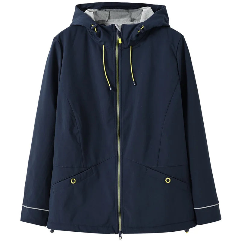 Margot | Hooded Softshell Windbreaker Coat