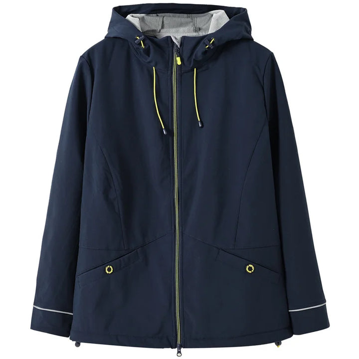 Margot | Hooded Softshell Windbreaker Coat
