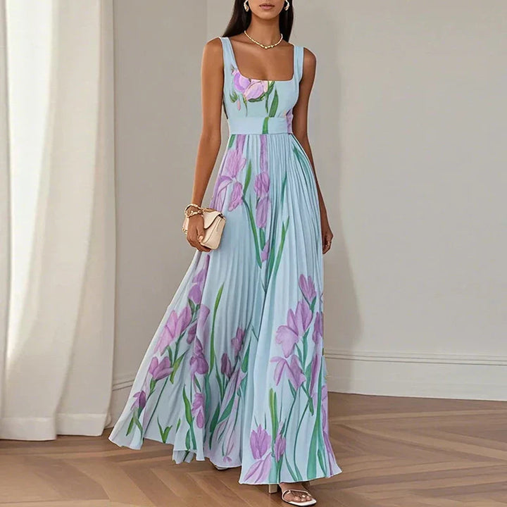 Willow | Floral A-Line Maxi Dress