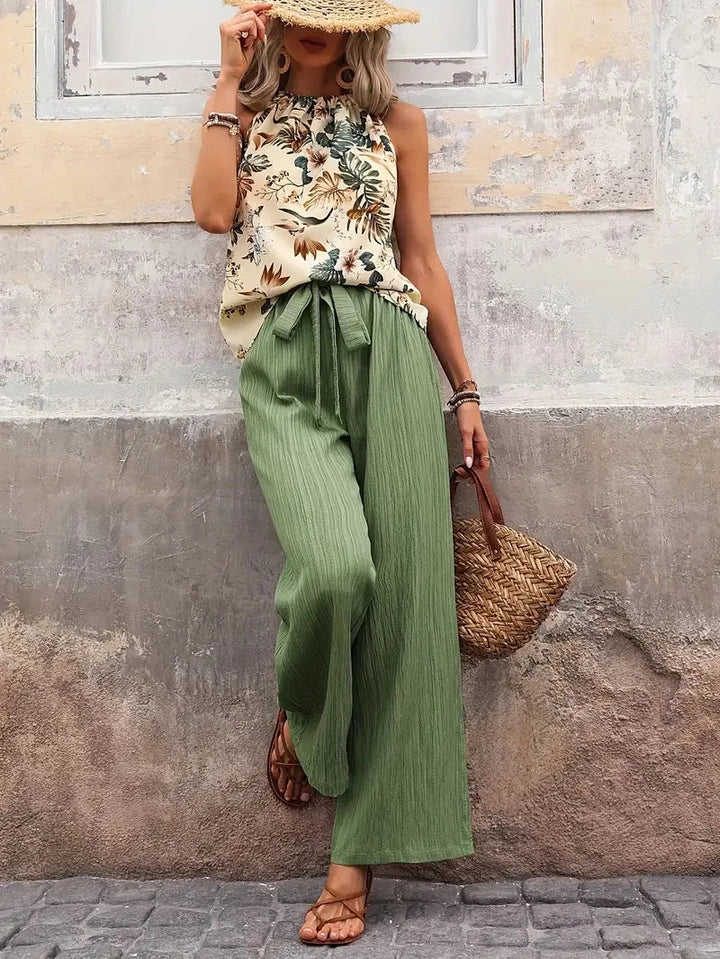 Antoinette™ | Elegant Sleeveless Two-Piece Set