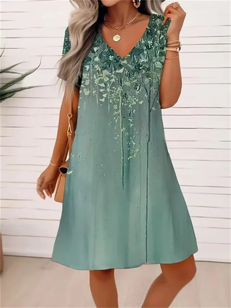 Sofia™ | Easy V-Neck Summer Dress