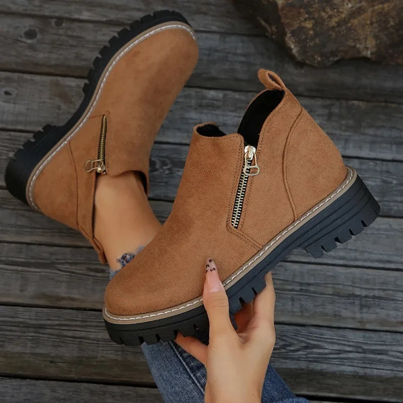 Bonnie | Ridge-Sole Platform Sneakers