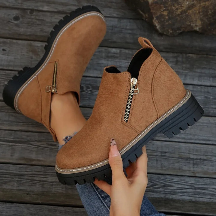 Bonnie | Ridge-Sole Platform Sneakers