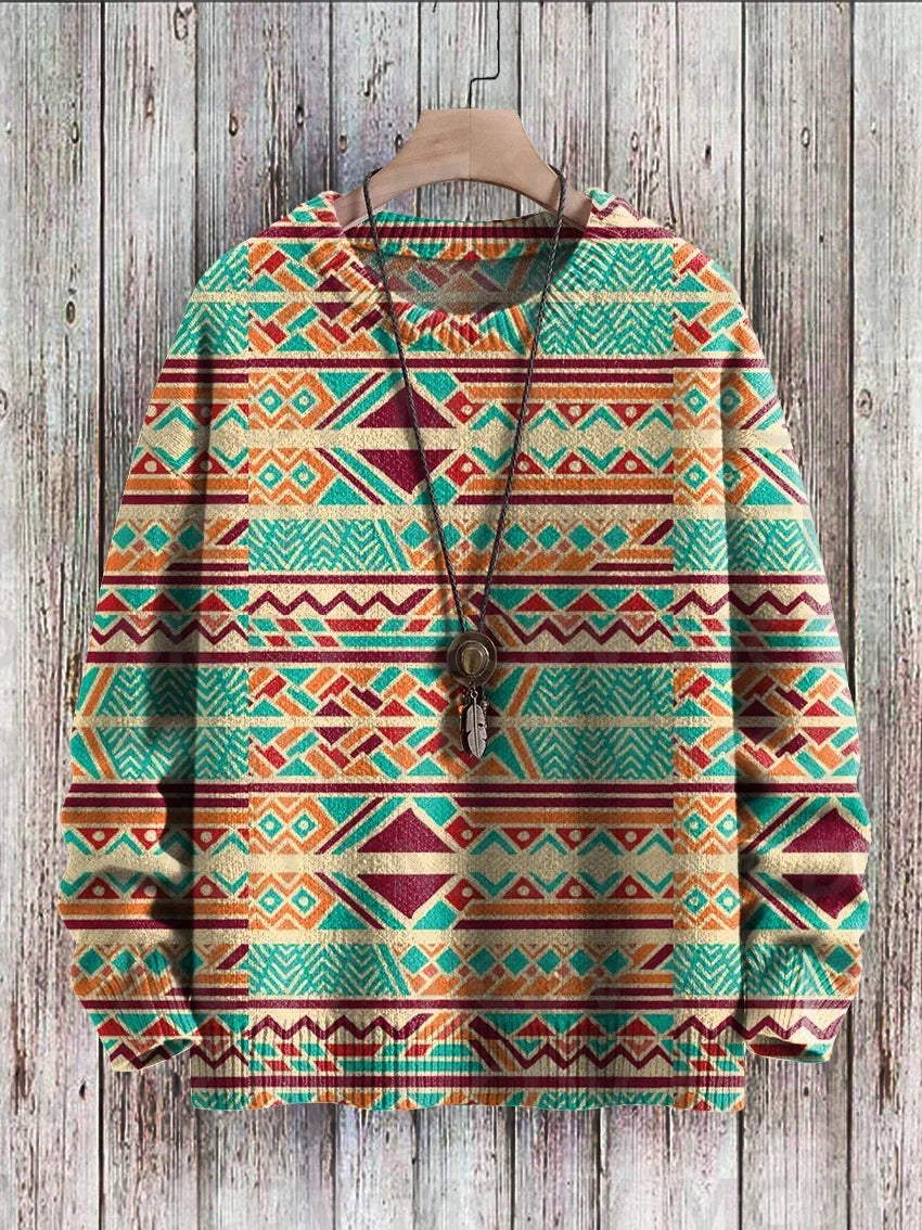 Monet | Vintage Art Print Knit Pullover