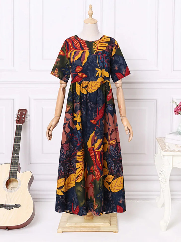 Posy | Women's Vintage Floral Maxi Sundress