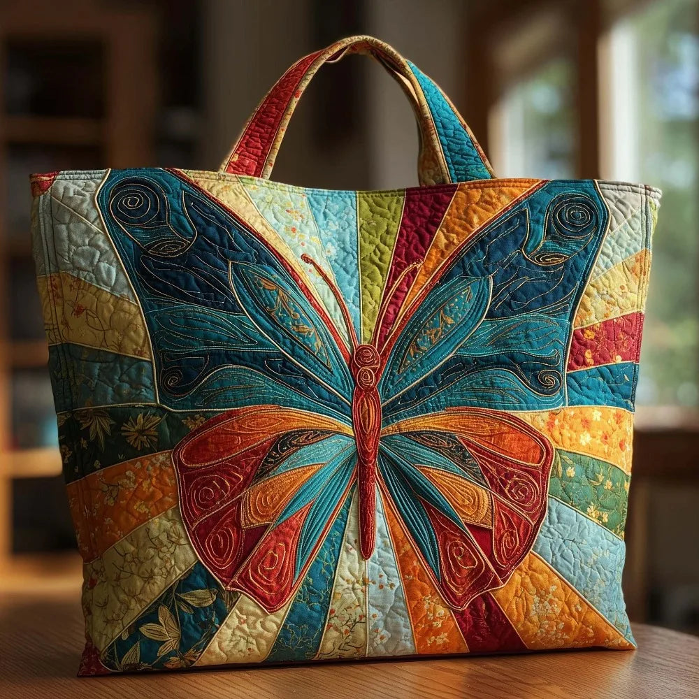 Ashira | Butterfly Patterns Quilted Tote