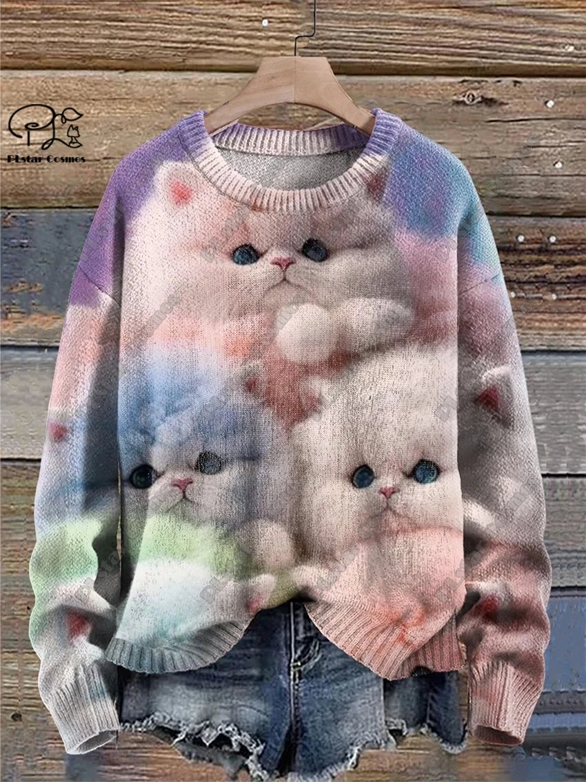 Mischief | Funny Cat Street Style Pullover