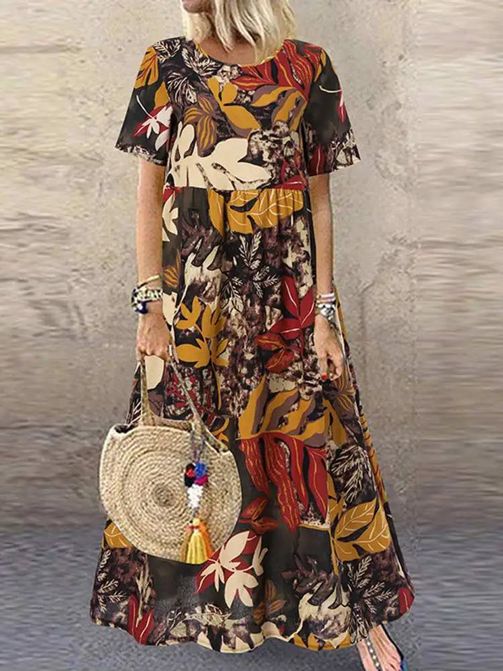 Posy | Women's Vintage Floral Maxi Sundress