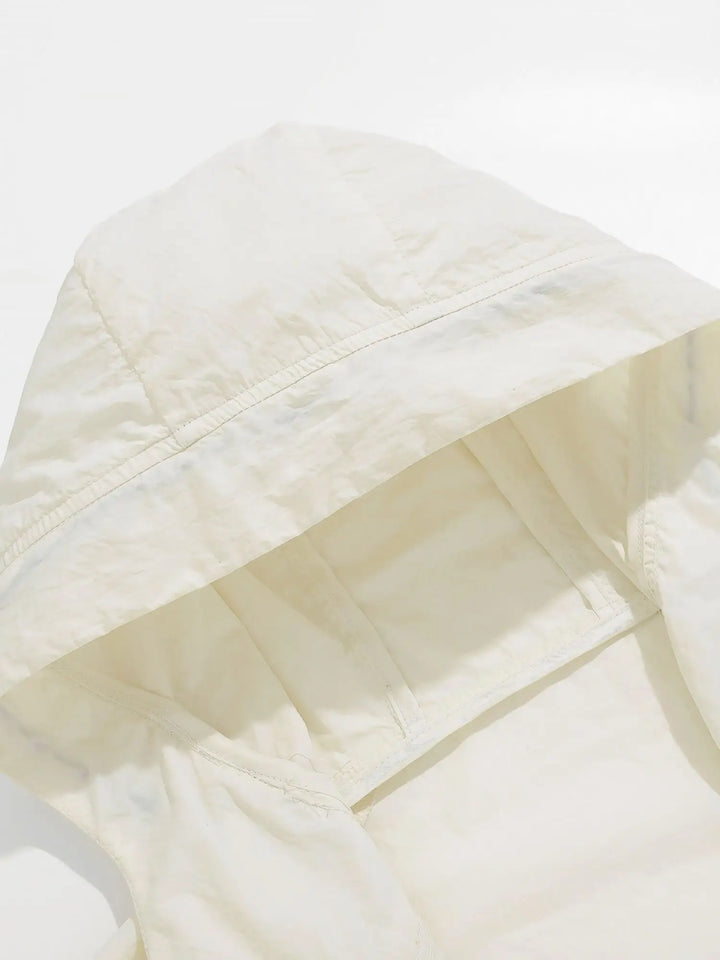 Stella | Adjustable Drawstring Summer Rain Jacket