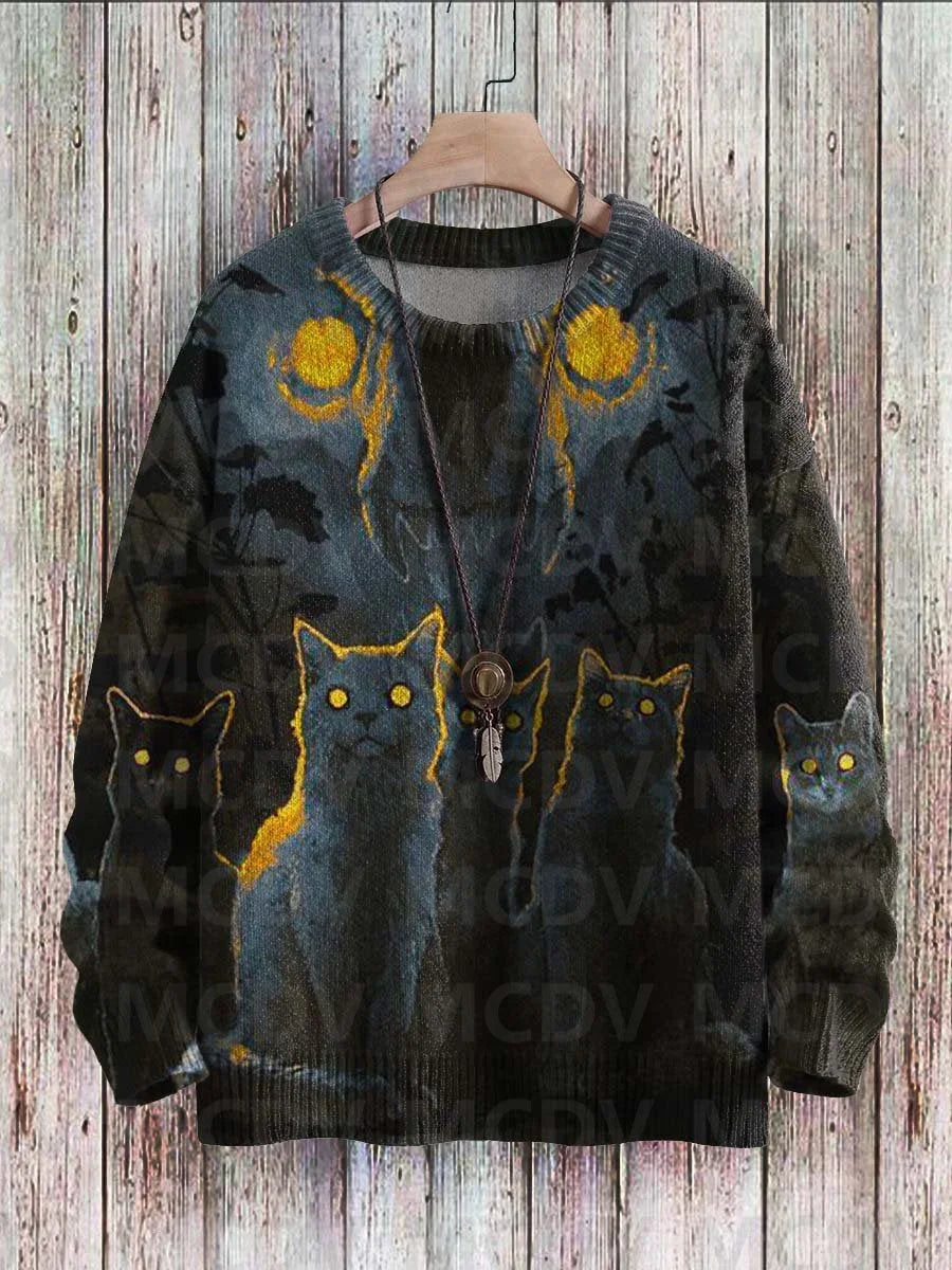 Cheshire | Funny Cat Art Classic Pullover