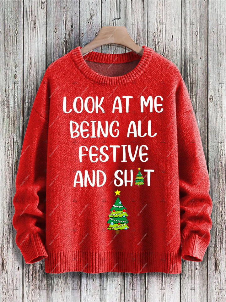 Spooky | Christmas Mushroom Skull Pullover