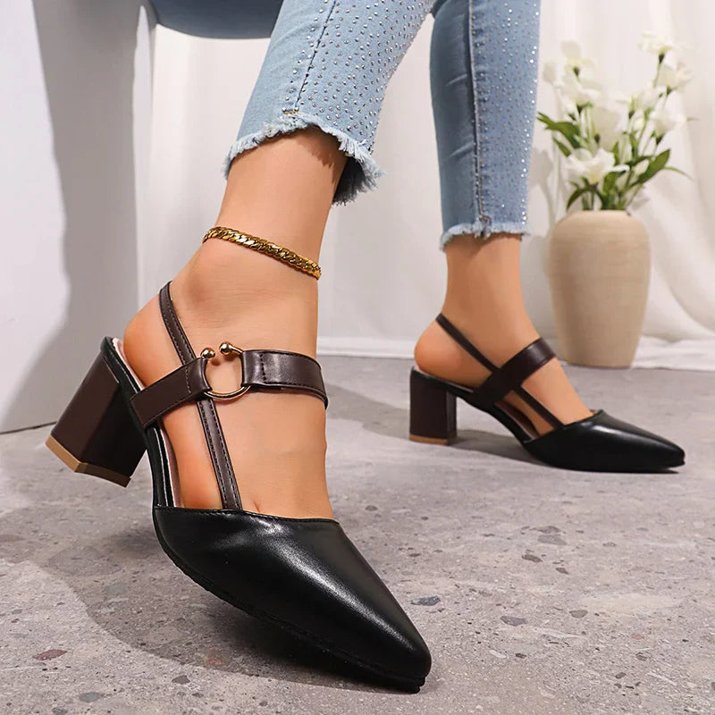 Pippa | Ring-Detail Heels