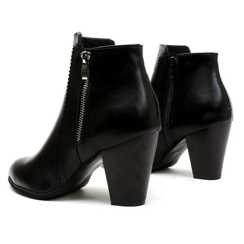 Lola | Side-Zip Ankle Boots