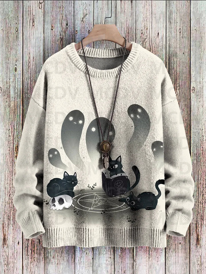 Cheshire | Funny Cat Art Classic Pullover