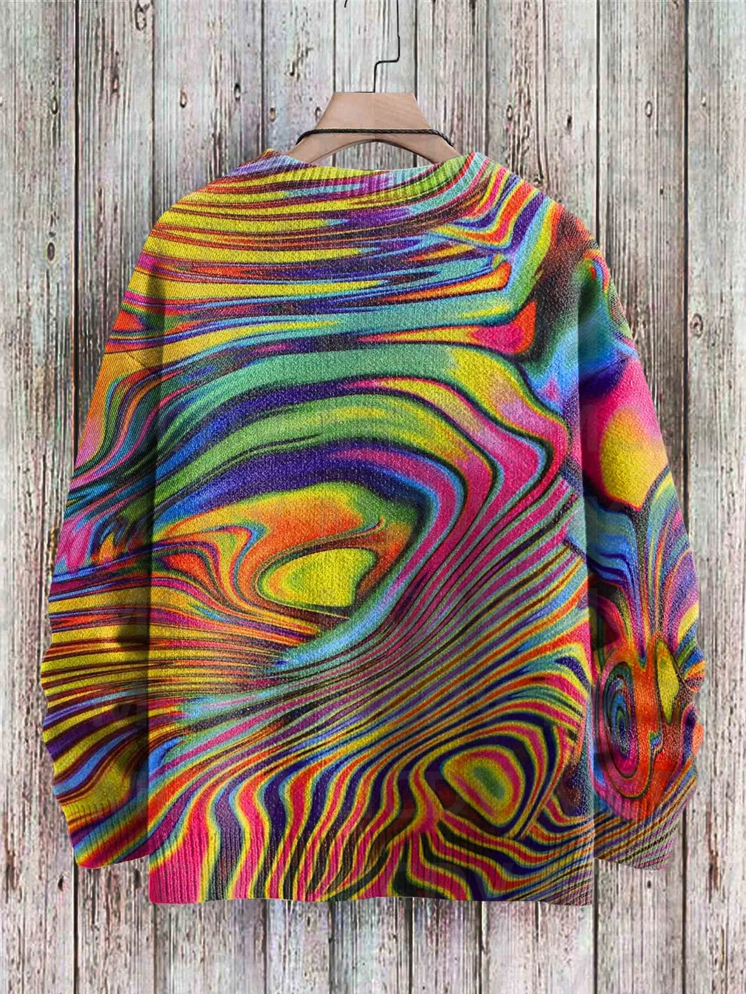 Monet | Vintage Art Print Knit Pullover