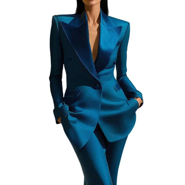 Diana | Peaked Lapel Double-Breasted Formal Suit