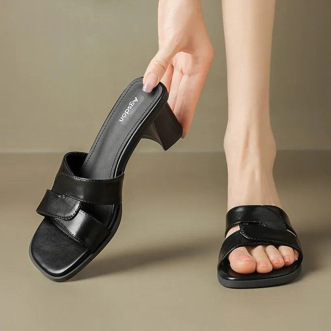 Sofia | Elegant Low Heel Sandals