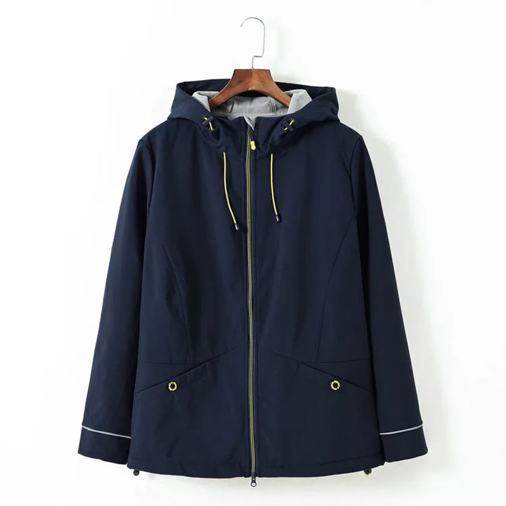 Margot | Hooded Softshell Windbreaker Coat