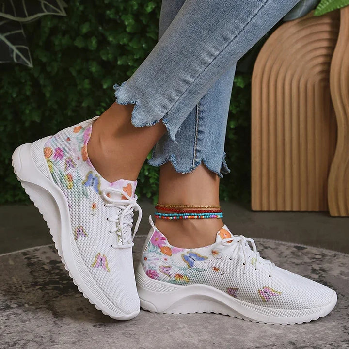 Nora | Print Platform Sneakers
