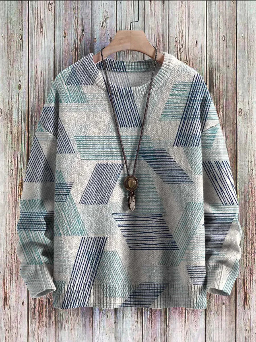 Monet | Vintage Art Print Knit Pullover