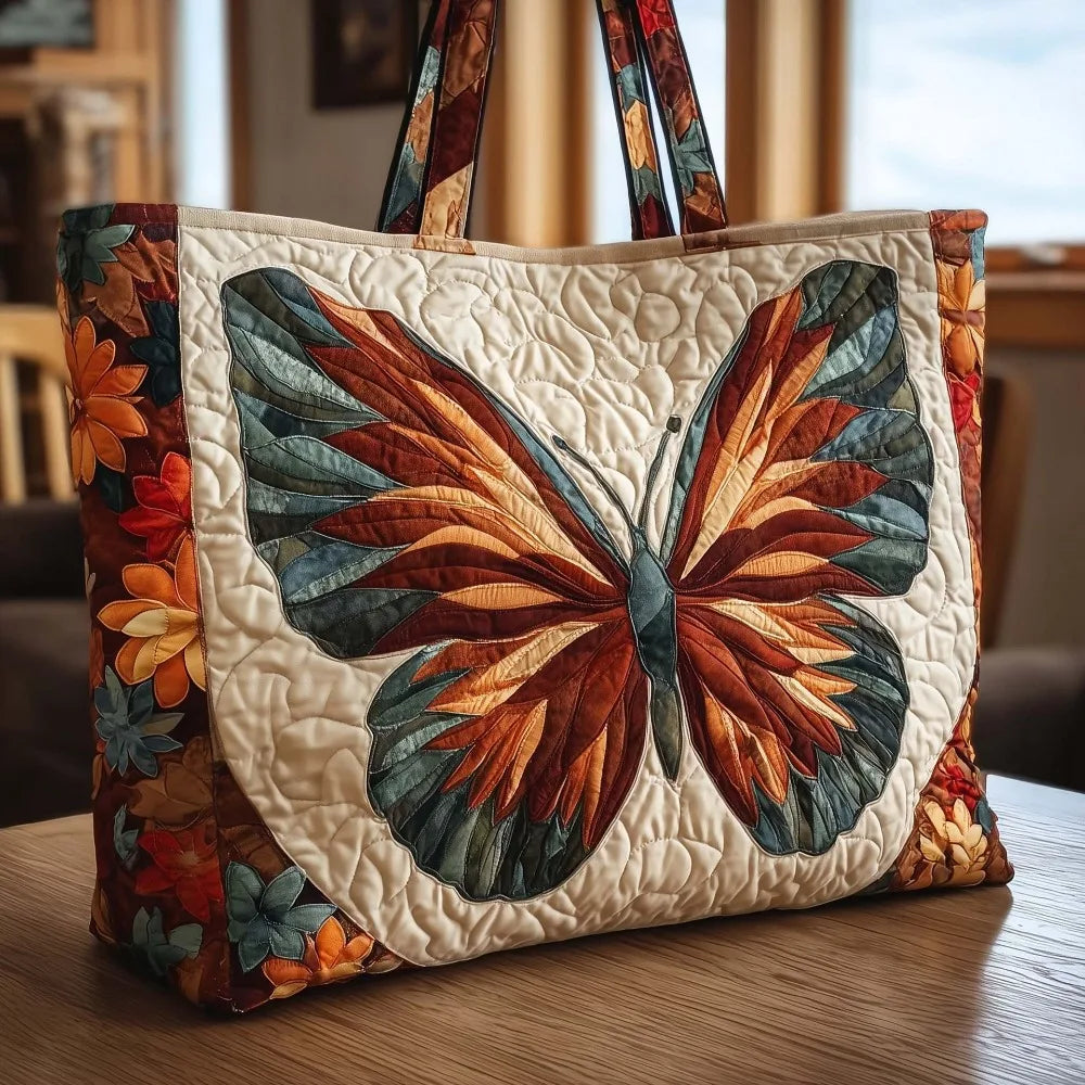 Ashira | Butterfly Patterns Quilted Tote