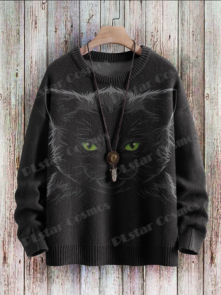Felix | Funny Vintage Cat Art Pullover