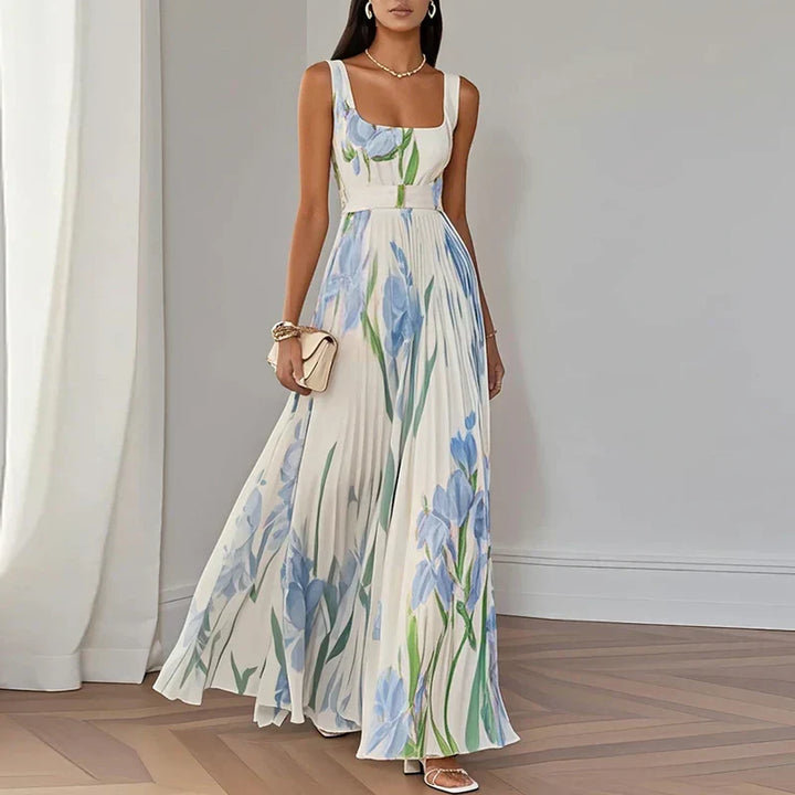 Willow | Floral A-Line Maxi Dress