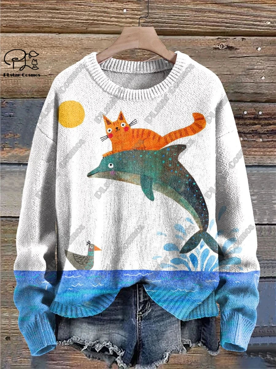 Mischief | Funny Cat Street Style Pullover