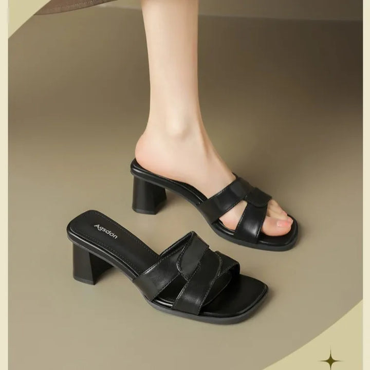 Sofia | Elegant Low Heel Sandals