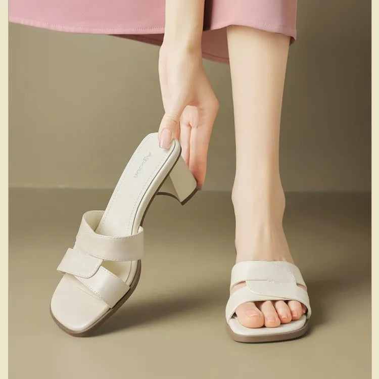 Sofia | Elegant Low Heel Sandals