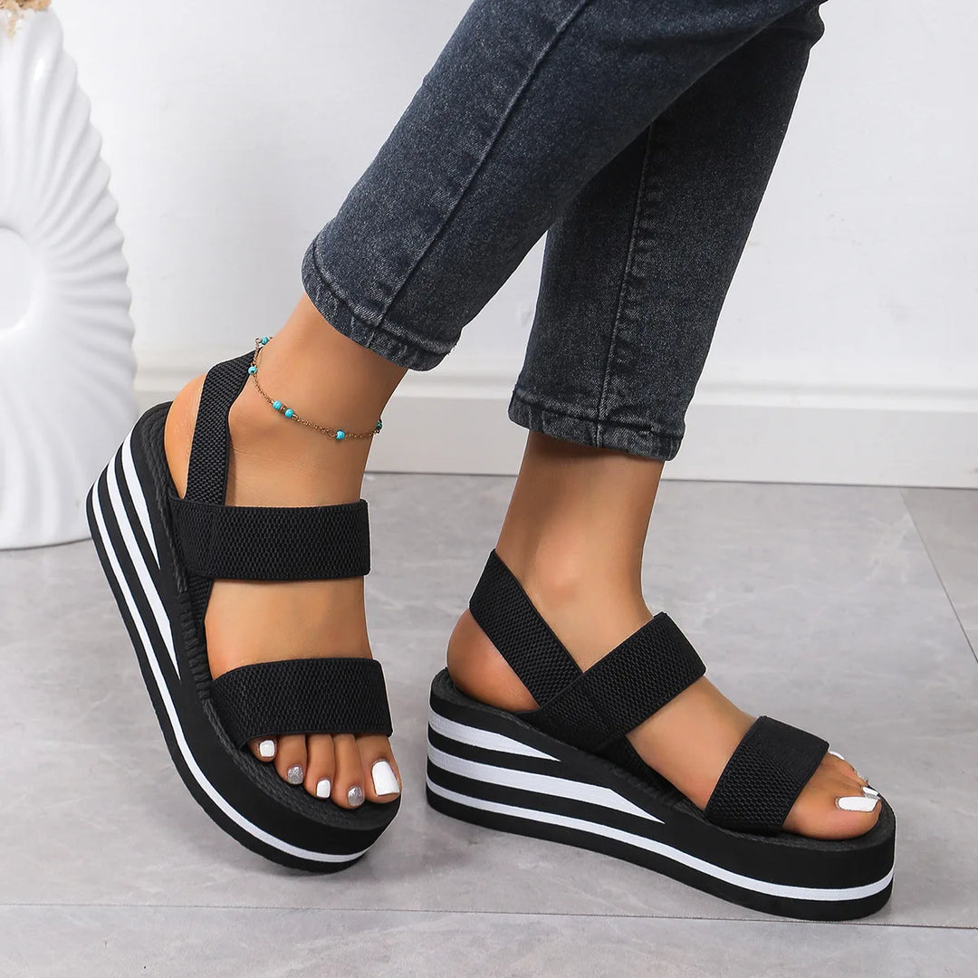 Sienna™ | Adjustable Slingback Wedge